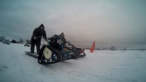 снегоход из мотоблока Caiman: стартует первым