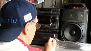 Тестирую японскую Aiwa nsx V70 на большой громкости.№91