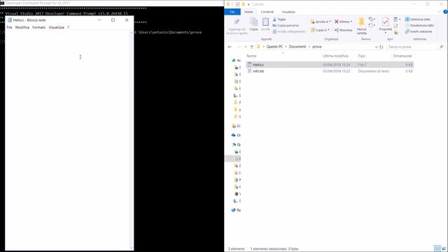 How to Compile and Run a C Program using Developer Command Prompt for Visual Studio смотреть онлайн
