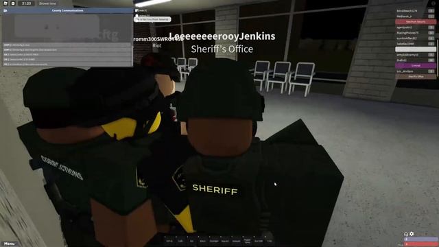 SECRET SHERIFF TEAM UNIFORMS!! Roblox County Jail RP смотреть онлайн