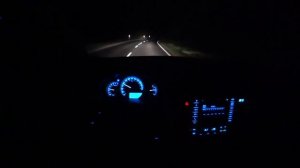 Toyota Auris Dual VVT 99 HP AUTOBAHN POV NIGHT DRIVE 150km/h by AutoTopUS