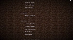 Minecraft End Poem and Credits ( with music )