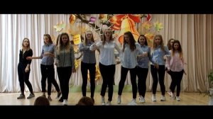 10-е классы танец на день учителя.