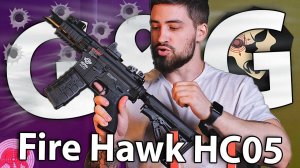 Страйкбольный автомат G&G Fire Hawk HC05 (6 мм, пластик, M4 PDW) видео обзор