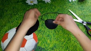 DIY Повязка пирата на глаз /Pirate's eye patch