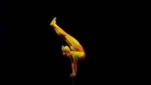 Эквилибр на одной трости СВЕЧА