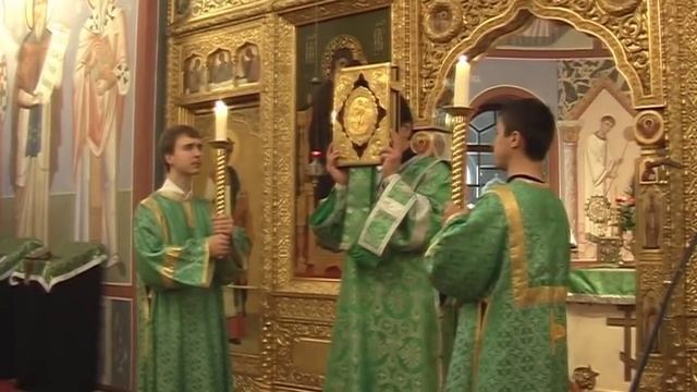 Вход Господень в Иерусалим - вечернее Богослужение смотреть онлайн