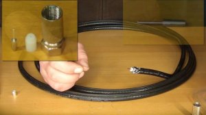 RG 11 правильная разделка кабеля