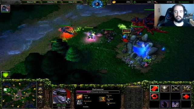 WARCRAFT 3: REIGN OF CHAOS | TOP 12 de EUROPA ¿ES MAIN ELFO? - Gameplay Español смотреть онлайн