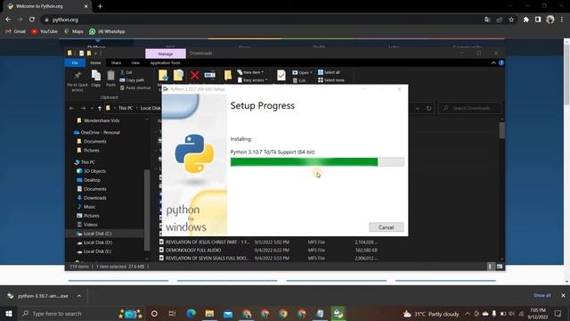 How to install IDLE Python 3.10? #howtoinstall #pythonprogramming