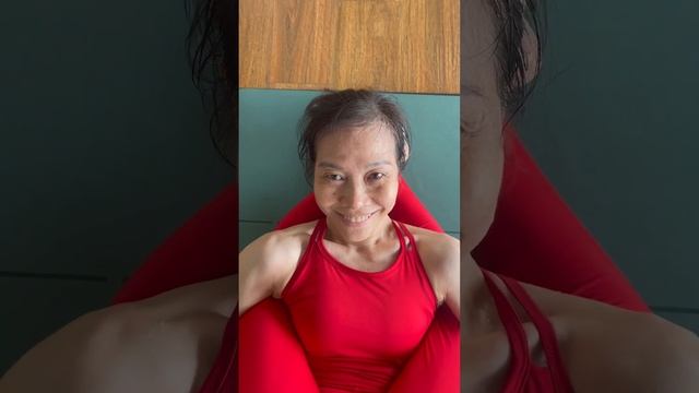 Leg behind head posture training