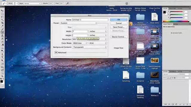 Photoshop New Doc setup Broadband смотреть онлайн