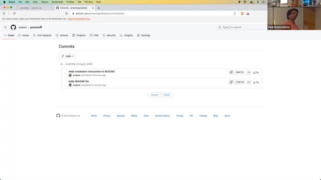 NeuroHackademy 2023: Ariel Rokem: Collaboration patterns with git and GitHub смотреть онлайн