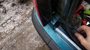 Установка парктроника на Nissan almera N16 (субтитры)