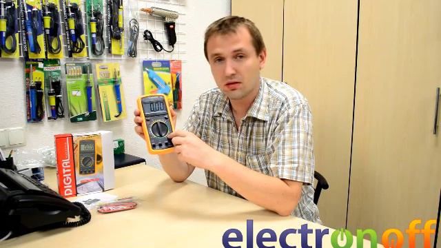 Цифровой мультиметр DT9208A. Видеообзор от Интернет-магазина Electronoff. смотреть онлайн