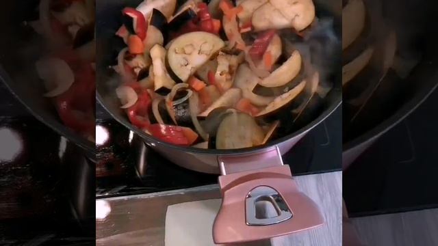 овощи тушёные или баклажан тушеный