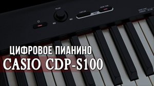 ОБЗОР ЦИФРОВОГО ПИАНИНО CASIO CDP-S100