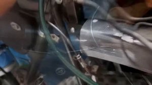 Установка заднего крыла велосипеда за зажим седла