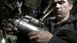 Установка стартера ЗМЗ 405 на Мерседес мотор М 110.