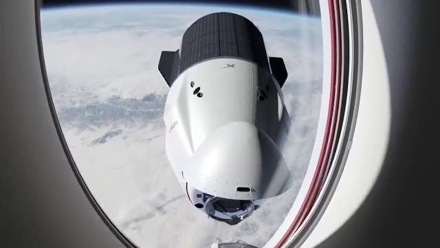 Короткий, но весьма эффектный таймлапс, демонстрирующий стыковку корабля Crew Dragon с МКС от 27 авг смотреть онлайн