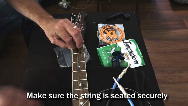 Easy LOCKING TUNING guitar setup that I use (without locking tuners). смотреть онлайн