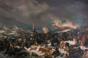 The Battle of the Berezina on 29 November 1812 by Peter von Hess
