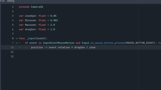 How to do a Zooming and panning system in Godot 4