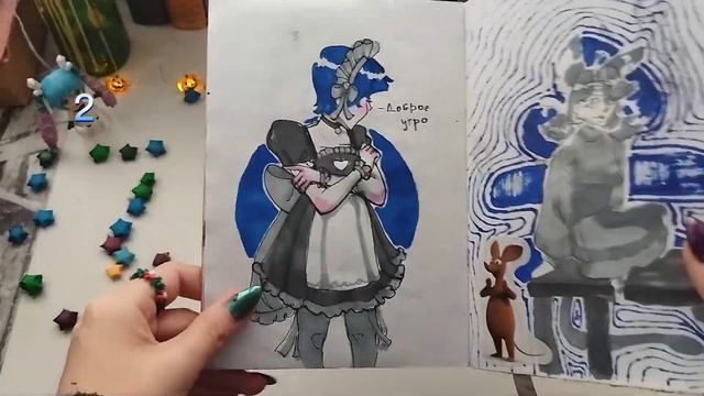 два по цене одного  обзор скетчбука 1  sketchbook tour