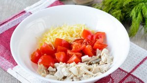 Салат Баварский с курицей