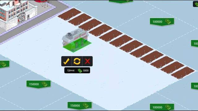 #55 The Simpsons: Tapped Out. Игра Спрингфилд. Симпсоны. прохождение.939 уровень зима рождество