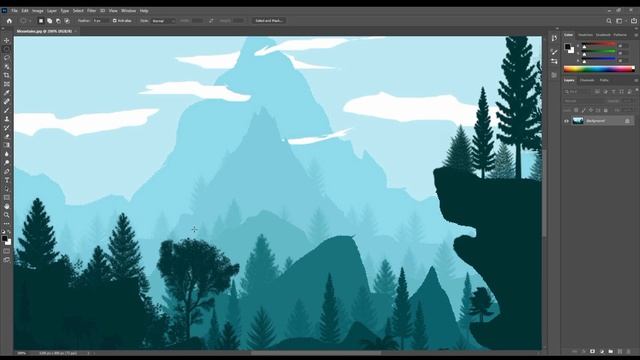 Zoom In-Out & Document Pan - Adobe Photoshop for Beginner