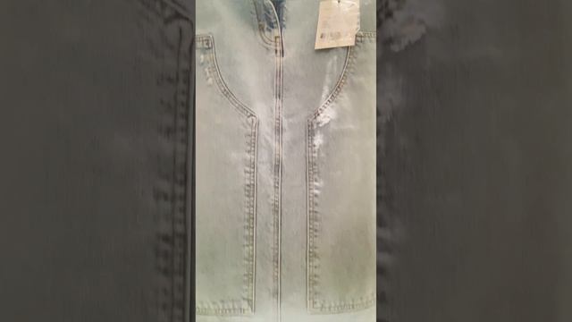 Примерка джинсовой юбки LIME?