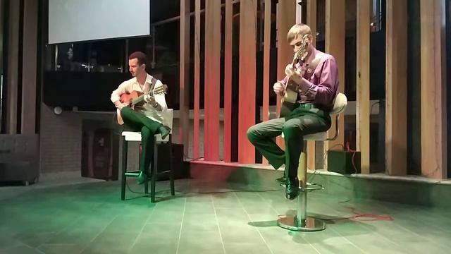 sting englishman in new york - cover (Дуэт "Испанские Гитары") смотреть онлайн