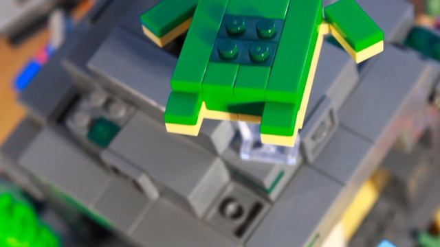 UNDERWATER LEGO Minecraft Ocean Ruins + Coral Reef MOC! смотреть онлайн