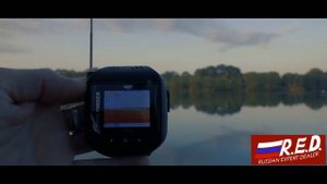 Эхолот Lucky FF518 проверяем на прикормочный кораблике