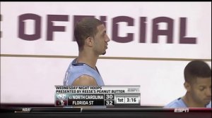 Kendall Marshall pass HD (UNC vs. Florida State, March 2, 2011)