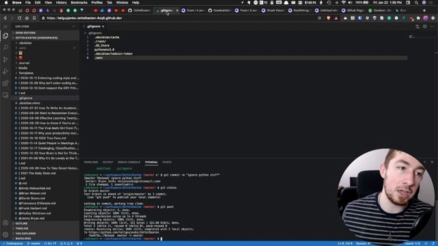 How To Use Obsidian Remotely With GitHub Codespaces | FOAM | Dendron | Logseq | смотреть онлайн