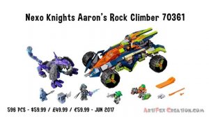 Every Lego Nexo Knights CARS / VEHICLES Collection!