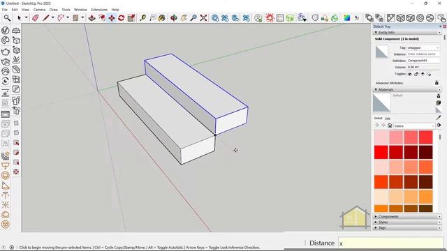 How to create Stairs FAST in Sketchup
