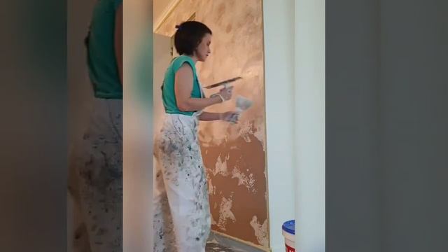 Декоративная штукатурка Travertine #декоратор #декоративнаяштукатурка