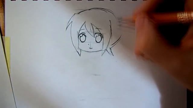 Учимся рисовать чиби!:3 видео урок. смотреть онлайн