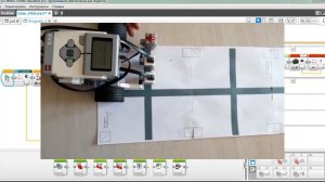 Как посчитать перекрестки. Программирование Lego Maindstorms EV3