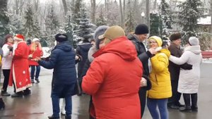 ЧЕРЕМШИНА ХАРЬКОВ ТАНЦЫ В ПАРКЕ УКРАИНА ЯНВАРЬ 2024
