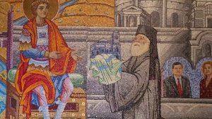 Каир ( Египет ): Церкви Старого Каира, мозаики. 19.01.2023. Old Cairo's churches.