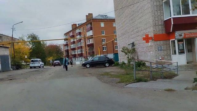 Впервые на Ютубе. Прогулки по центральной части Южного посёлка в Сарапуле