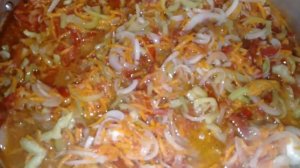 Салат с рисом на зиму.