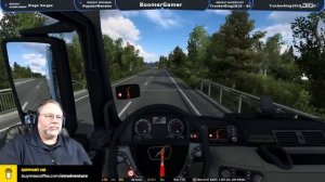 Euro Truck Simulator 2 Boomer's Trucknado Transport Live Stream Replay