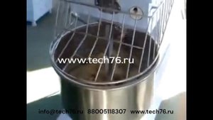 Тестомес спиральный планетарный Foodatlas серия HS, Обзор Работа