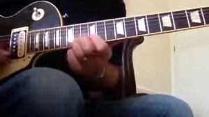 Crazy rhythm version 2 on Gibson les Paul .