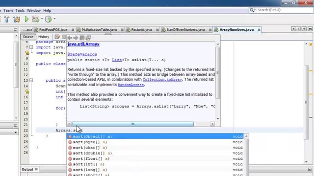 Java Tutorial 10 - Arrays in Java - with 2 activities смотреть онлайн